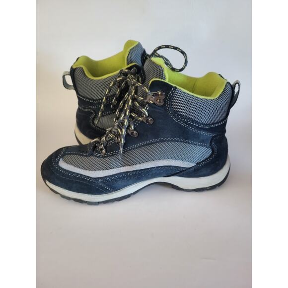 LL Bean Tek 2.5 Boots Womens Size 7 Medium Blue Green Trail Hiking - Picture 5 of 9